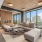 Clubhouse with seating and large floor to ceiling windows